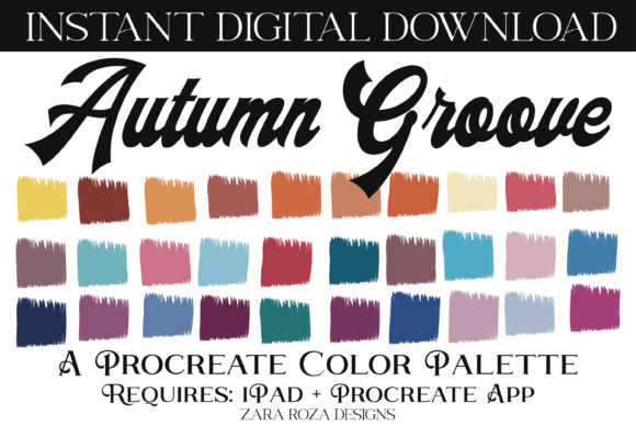 Autumn Groove Procreate Color Palette: A Practical Guide for Digital Artists