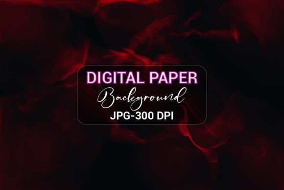 Black and Red Alcohol Ink Digital Paper