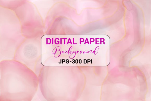 Pink Watercolor Marble Background Guide