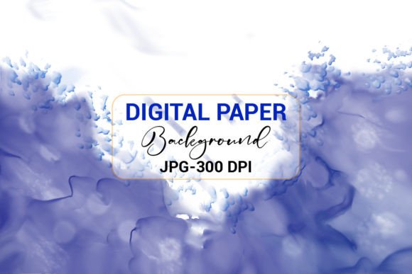 Transforming Digital Designs with the Bule Watercolor Splash Effect Background