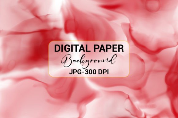 Unleashing Creativity with the Abstract Red Alcohol Ink Background