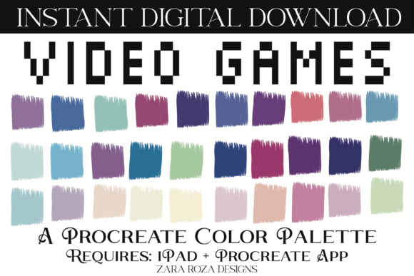 Video Games Procreate Color Palette: A Practical Guide for Digital Artists